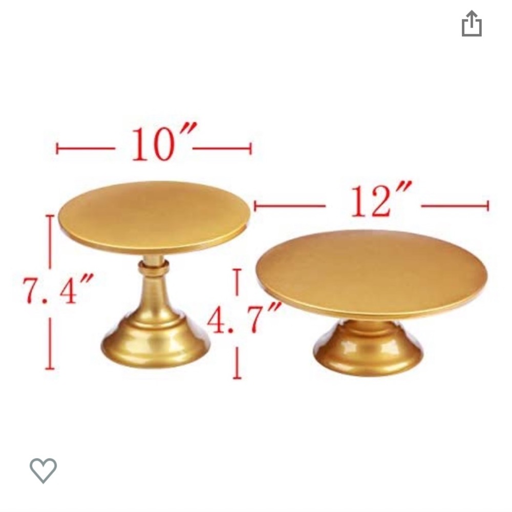 Cake/Dessert Stands